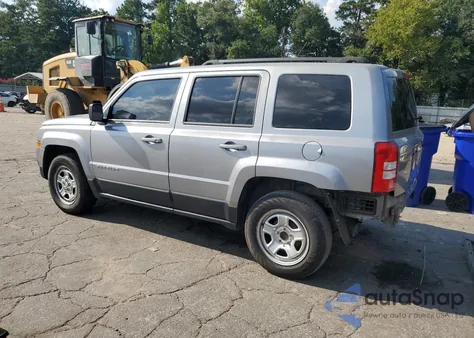 2015 Jeep Patriot Sport из США, поврежденный, VIN 1C4NJPBA5FD102753